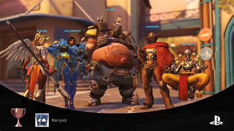 Blackjack Trophy in Overwatch 2 .